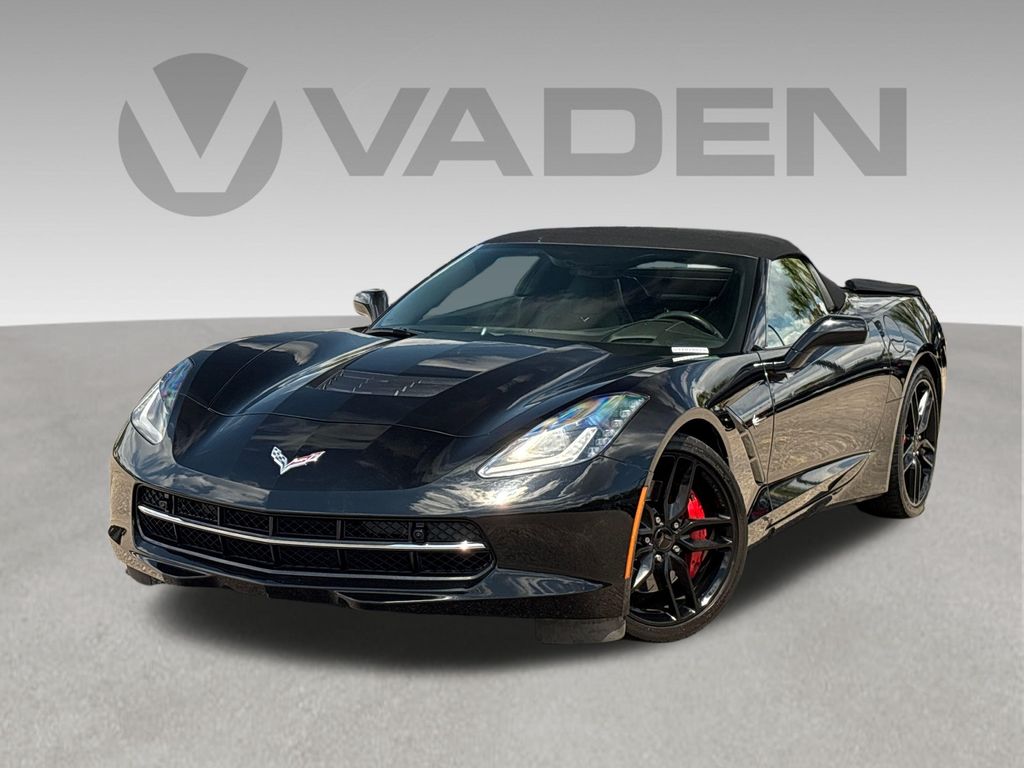 Black 2016 Chevrolet Corvette Convertible Rear-Wheel Drive 8-Speed Automatic
