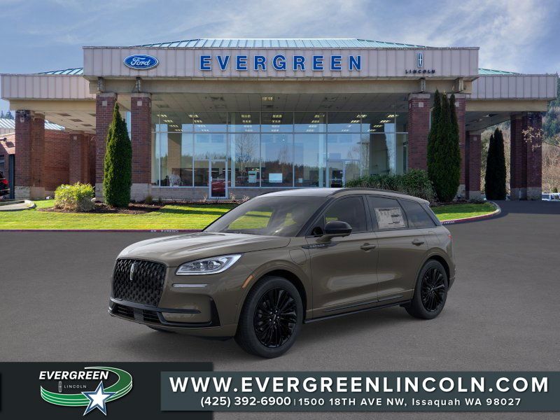 Harbor Gray Metallic Clearcoat 2025 Lincoln Corsair SUV / Crossover All-Wheel Drive Continuously Variable Transmission