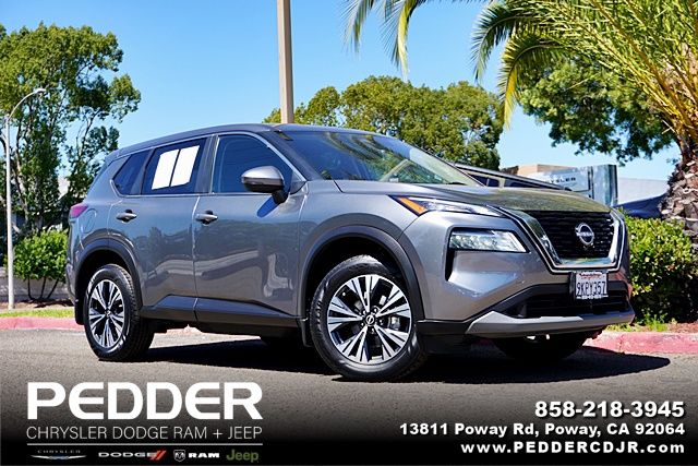 Gray (Gun Metallic) 2023 Nissan Rogue SUV / Crossover Front-Wheel Drive Continuously Variable Transmission