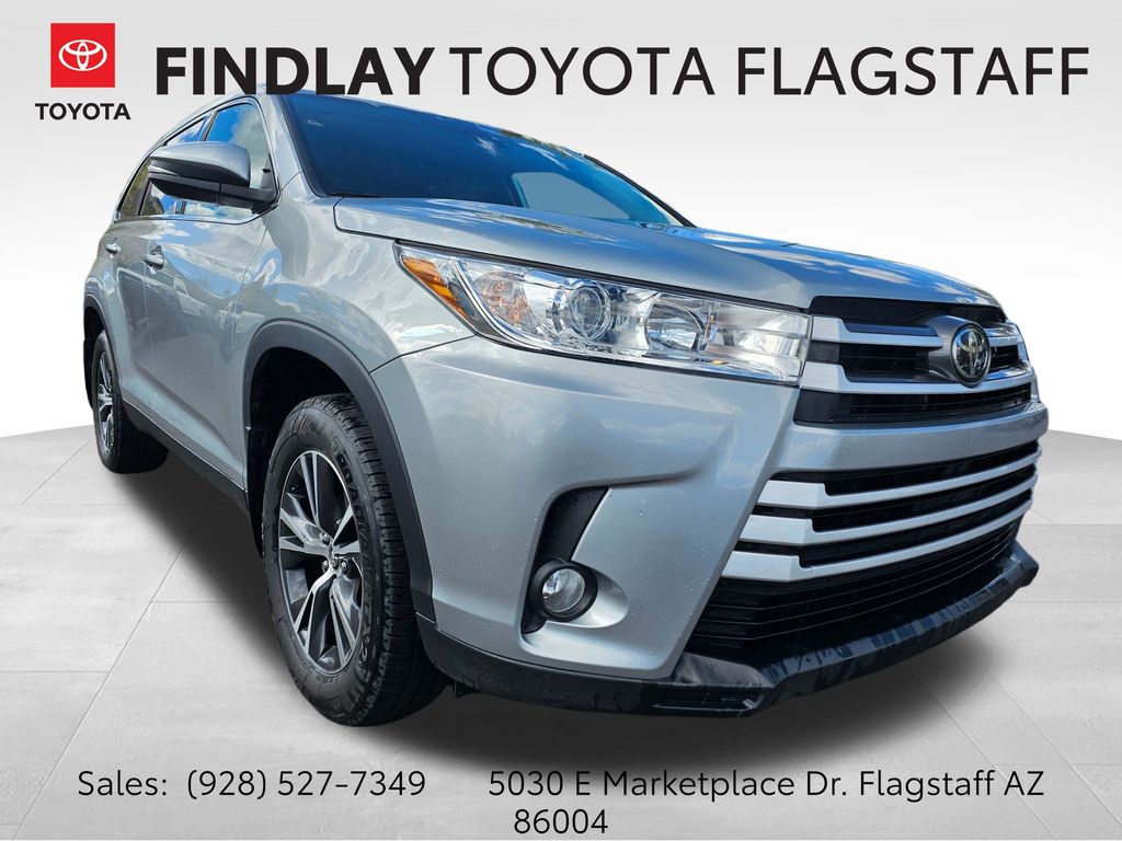 Celestial Silver Metallic 2019 Toyota Highlander LE Plus AWD SUV / Crossover All-Wheel Drive 8-Speed Automatic