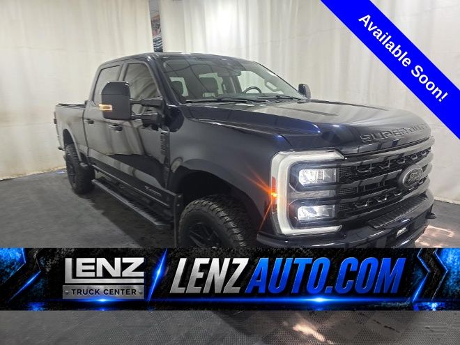 Antimatter Blue Metallic 2024 Ford F-350 Super Duty Pickup Truck Four-Wheel Drive Automatic