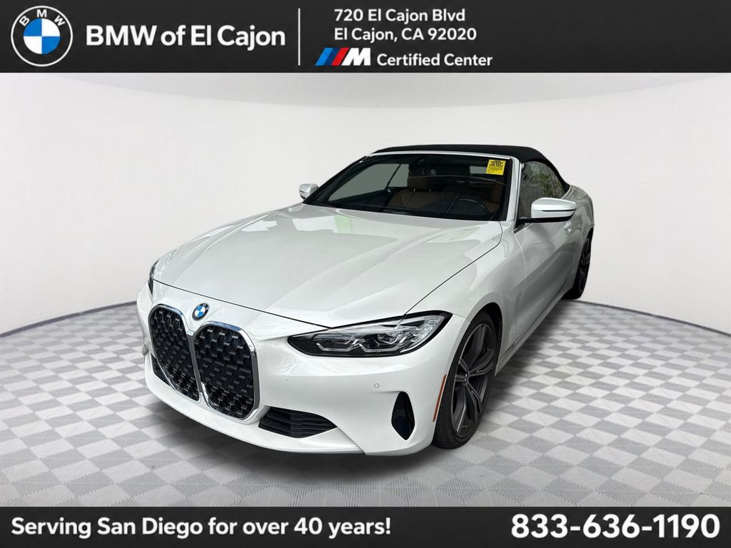 2022 BMW 4 Series Blanco (Mineral White Metallic) Descapotable Tracción trasera 8 velocidades Automática