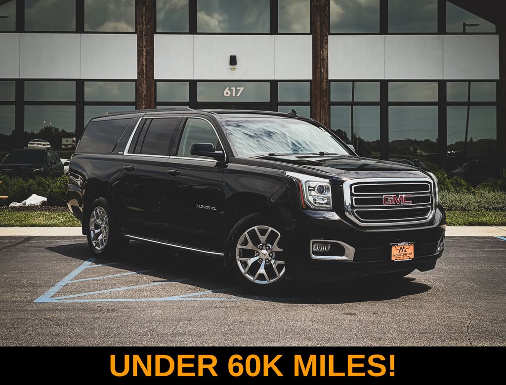 Onyx Black 2015 GMC Yukon XL SUV / Crossover Four-Wheel Drive 6-Speed Automatic Overdrive