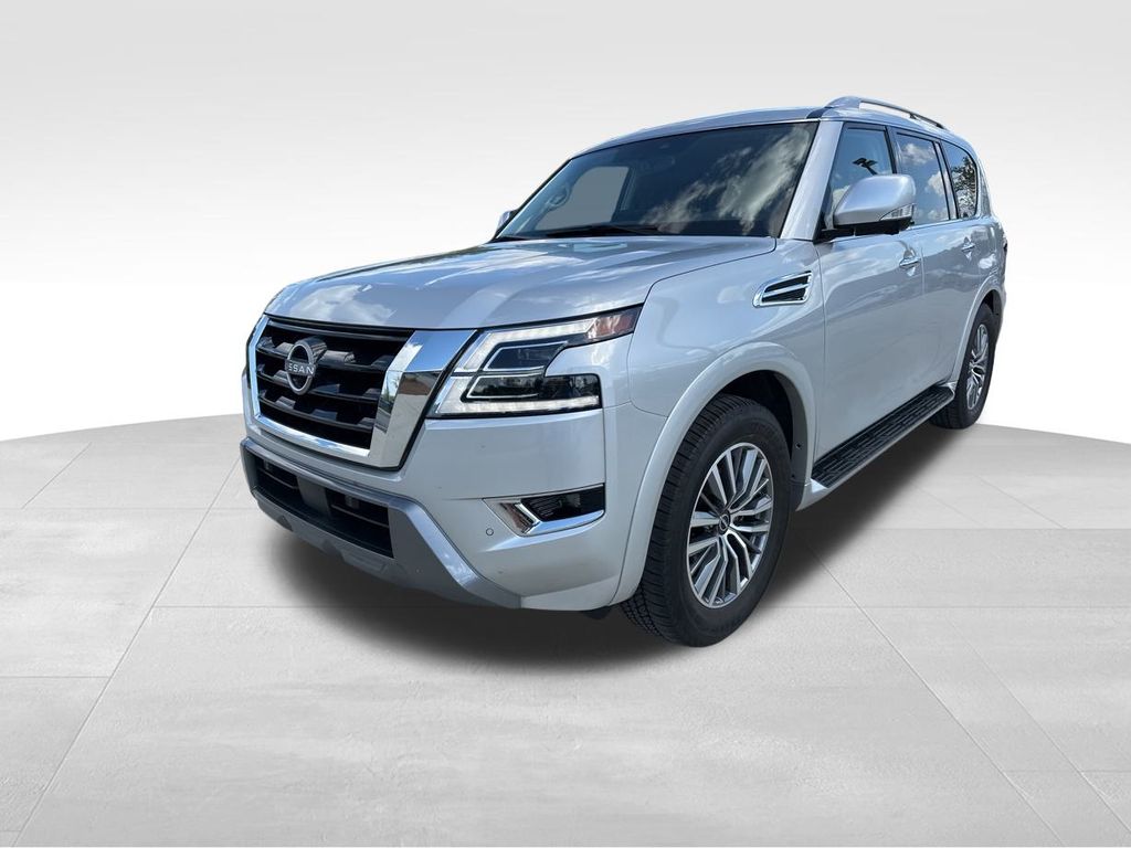 2024 Brilliant Silver Metallic Nissan Armada SL RWD SUV