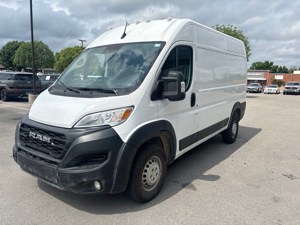 Bright White Clearcoat 2024 RAM ProMaster Van  9-Speed Automatic