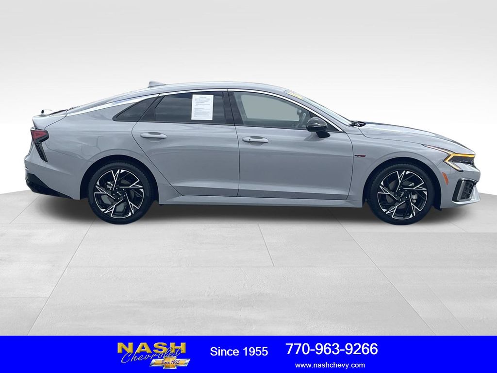 Wolf Gray 2026 Kia K5 Sedan Front-Wheel Drive 8-Speed Automatic
