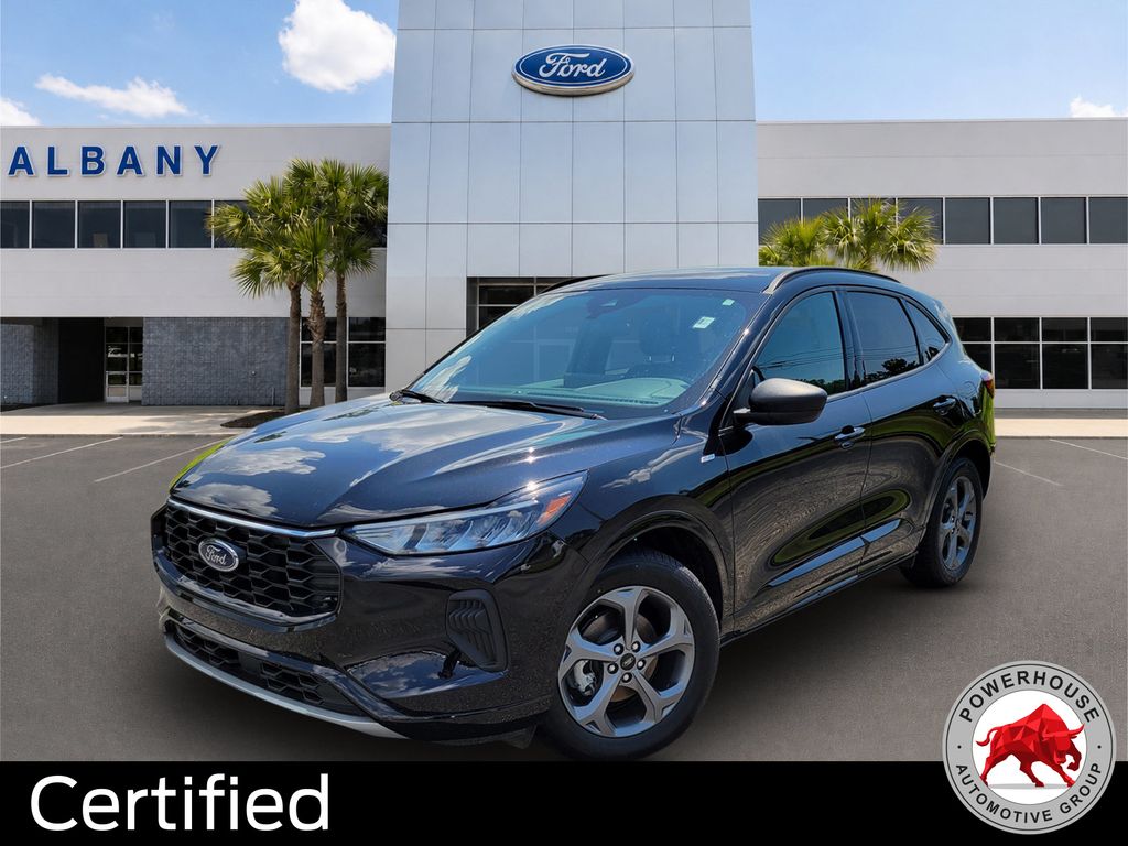 Black Metallic 2024 Ford Escape SUV / Crossover Front-Wheel Drive 8-Speed Automatic