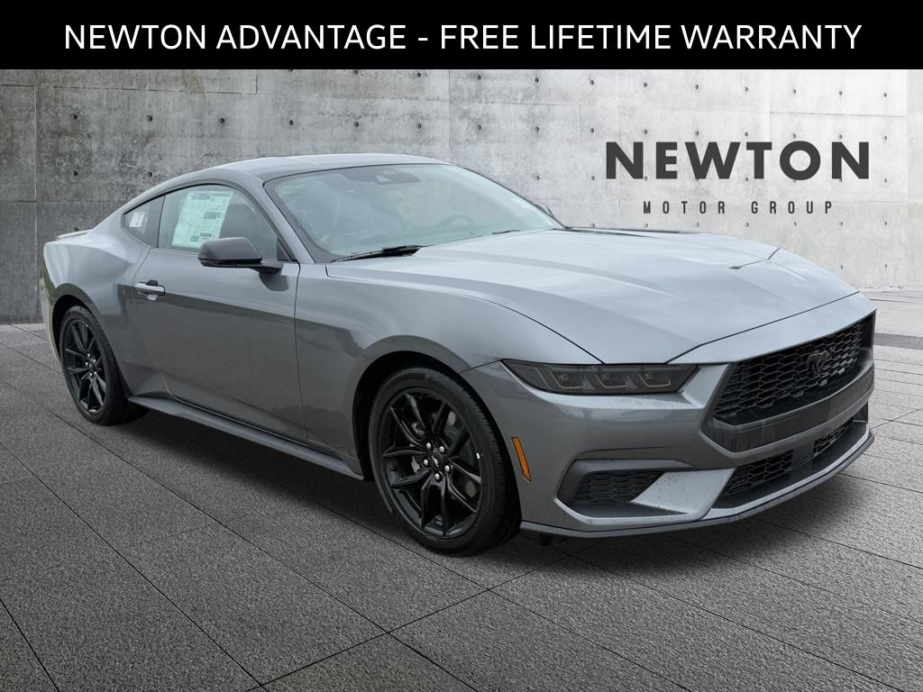 Gray Metallic 2025 Ford Mustang EcoBoost Premium Fastback RWD Coupe Rear-Wheel Drive Automatic