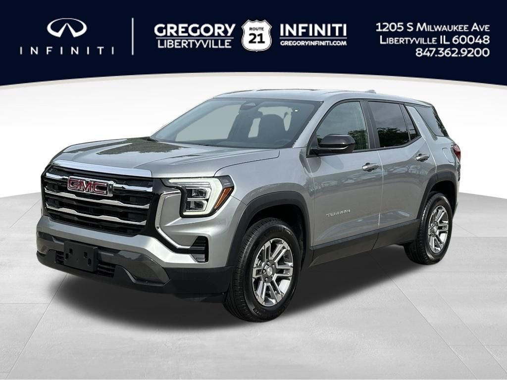 Sterling Metallic 2025 GMC Terrain SUV / Crossover Four-Wheel Drive 8-Speed Automatic Overdrive