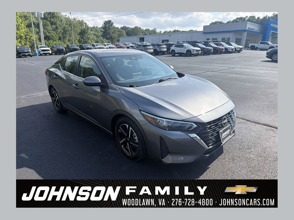 Gray (Gun Metallic) 2024 Nissan Sentra Sedan Front-Wheel Drive Continuously Variable Transmission