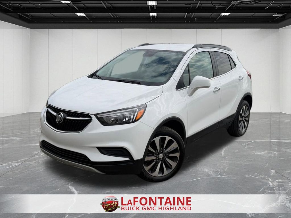 Summit White 2022 Buick Encore Preferred AWD SUV / Crossover All-Wheel Drive 6-Speed Automatic Overdrive