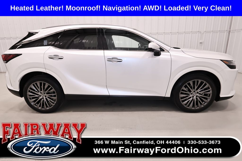 Eminent White Pearl 2023 Lexus RX 350 Luxury AWD SUV / Crossover All-Wheel Drive 8-Speed Automatic