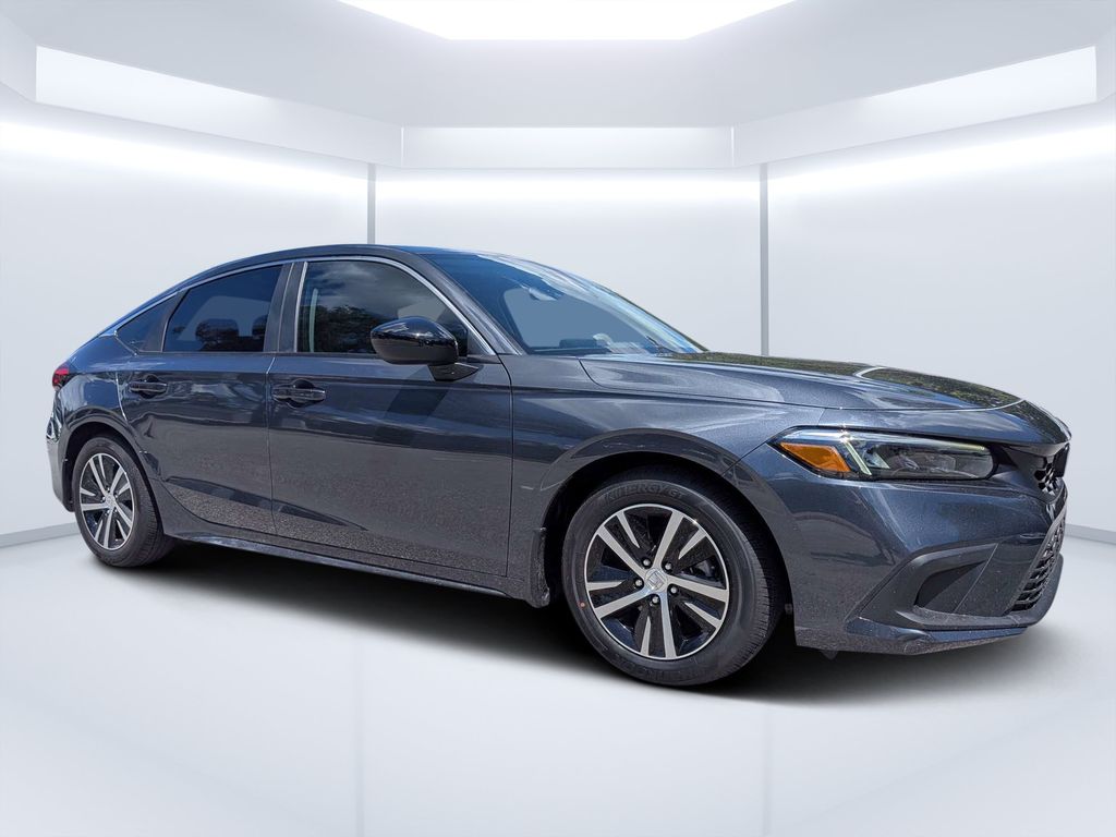 Smokey Mauve Pearl 2024 Honda Civic Hatchback Hatchback Front-Wheel Drive Continuously Variable Transmission