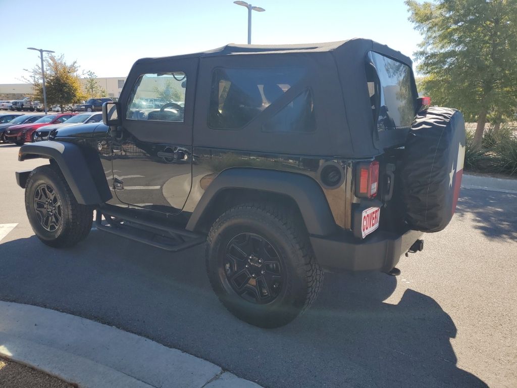Used Car 2016 Jeep Wrangler  Willys Wheeler For Sale Under $25,000 In Austin, Texas