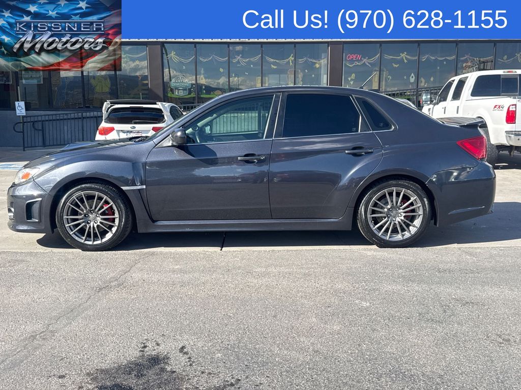 Dark Gray Metallic 2013 Subaru Impreza WRX Sedan All-Wheel Drive 5-Speed Manual