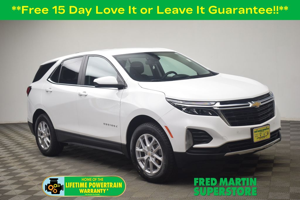 Summit White 2023 Chevrolet Equinox SUV / Crossover Four-Wheel Drive 6-Speed Automatic Overdrive