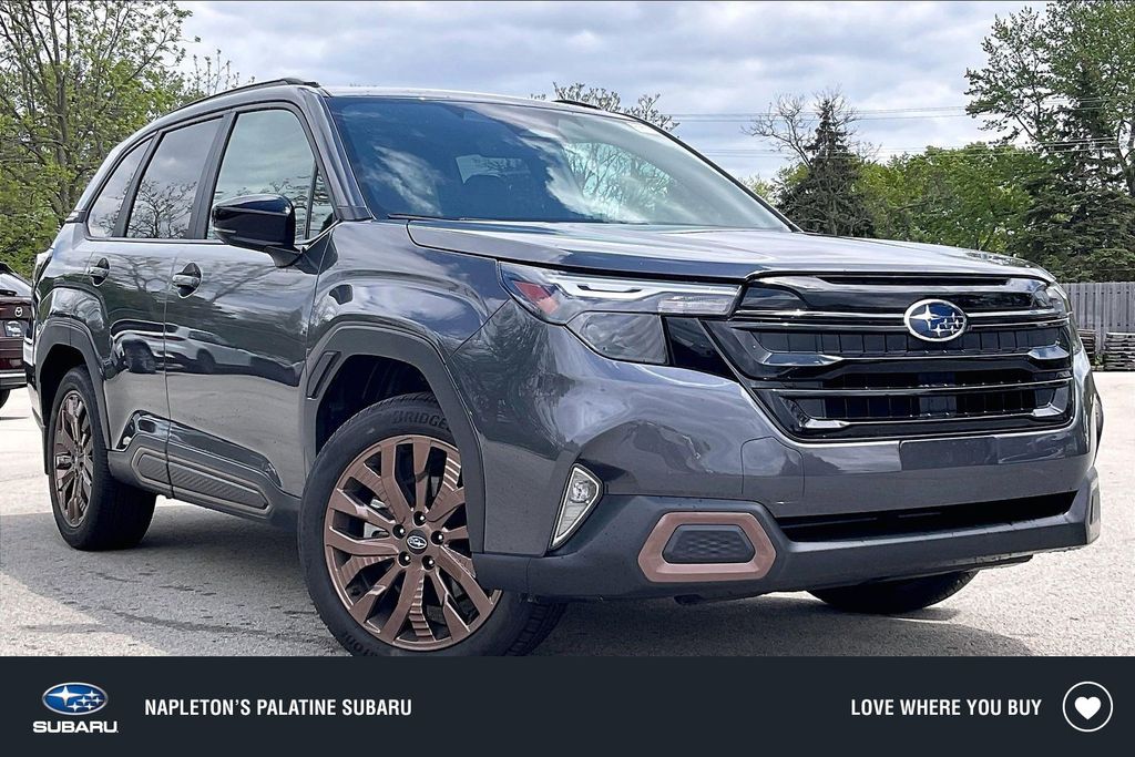 Magnetite Gray Metallic 2026 Subaru Forester SUV / Crossover All-Wheel Drive Continuously Variable Transmission