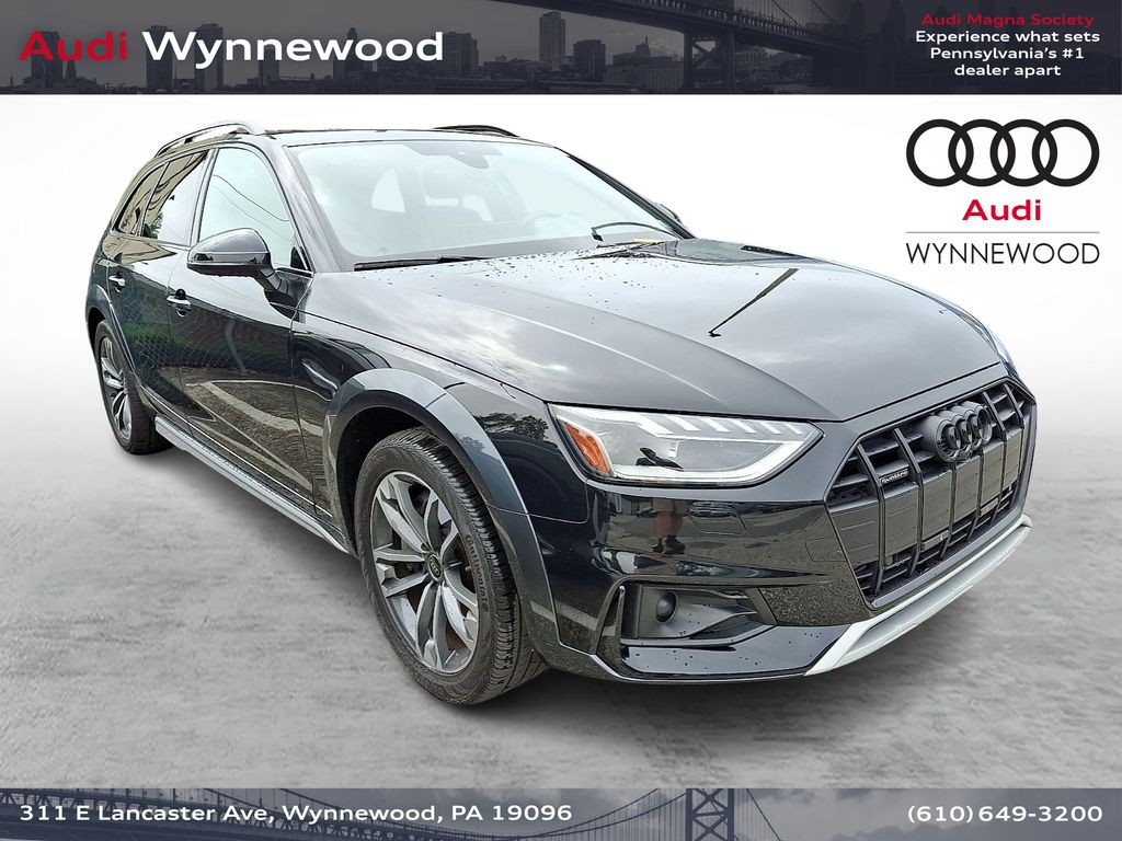 Black 2023 Audi A4 Allroad Wagon All-Wheel Drive 7-Speed Automatic