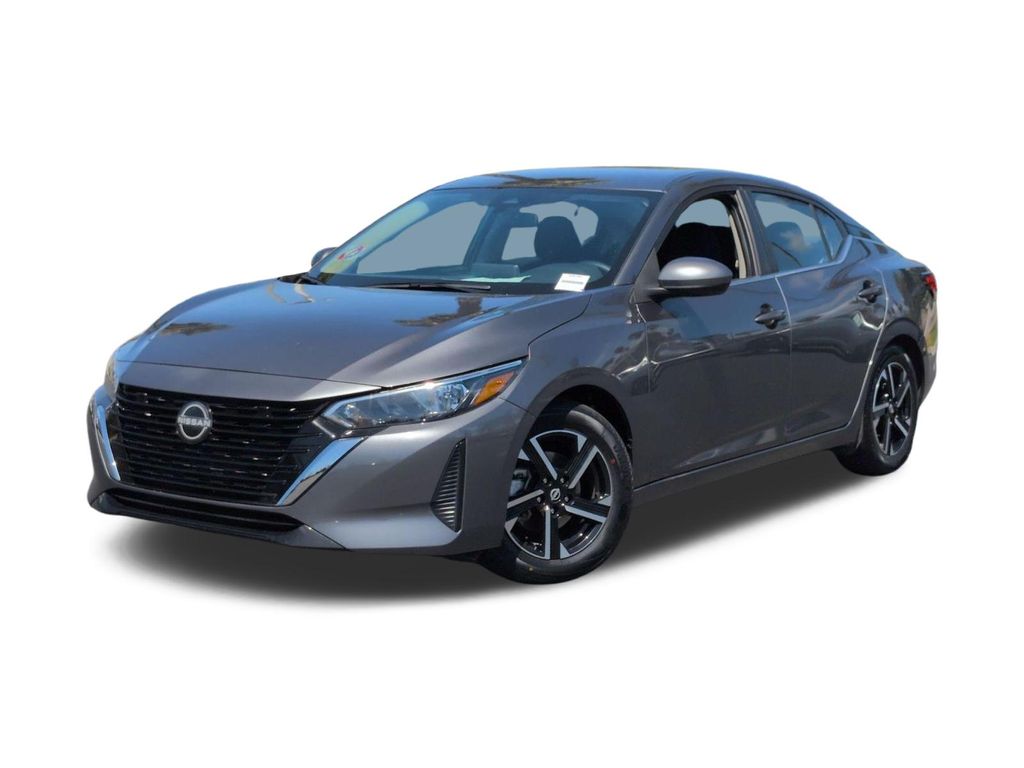 Gray (Gun Metallic) 2025 Nissan Sentra SV FWD Sedan Front-Wheel Drive Continuously Variable Transmission