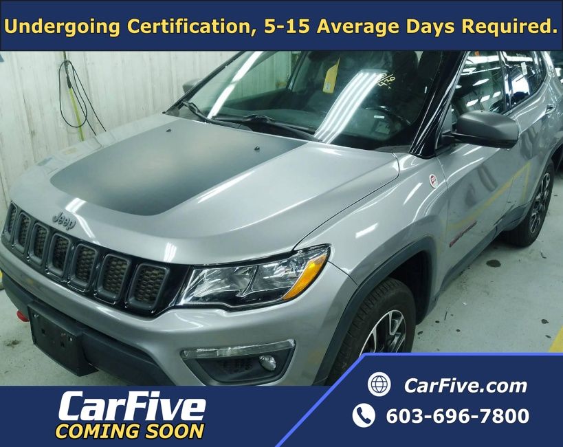 Billet Silver Metallic Clearcoat 2020 Jeep Compass SUV / Crossover Four-Wheel Drive 9-Speed Automatic