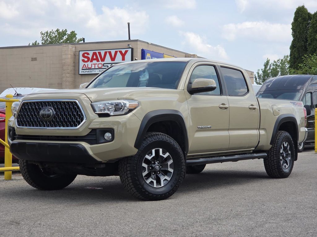 Gray 2018 Toyota Tacoma Pickup Truck Four-Wheel Drive 6-Speed Automatic