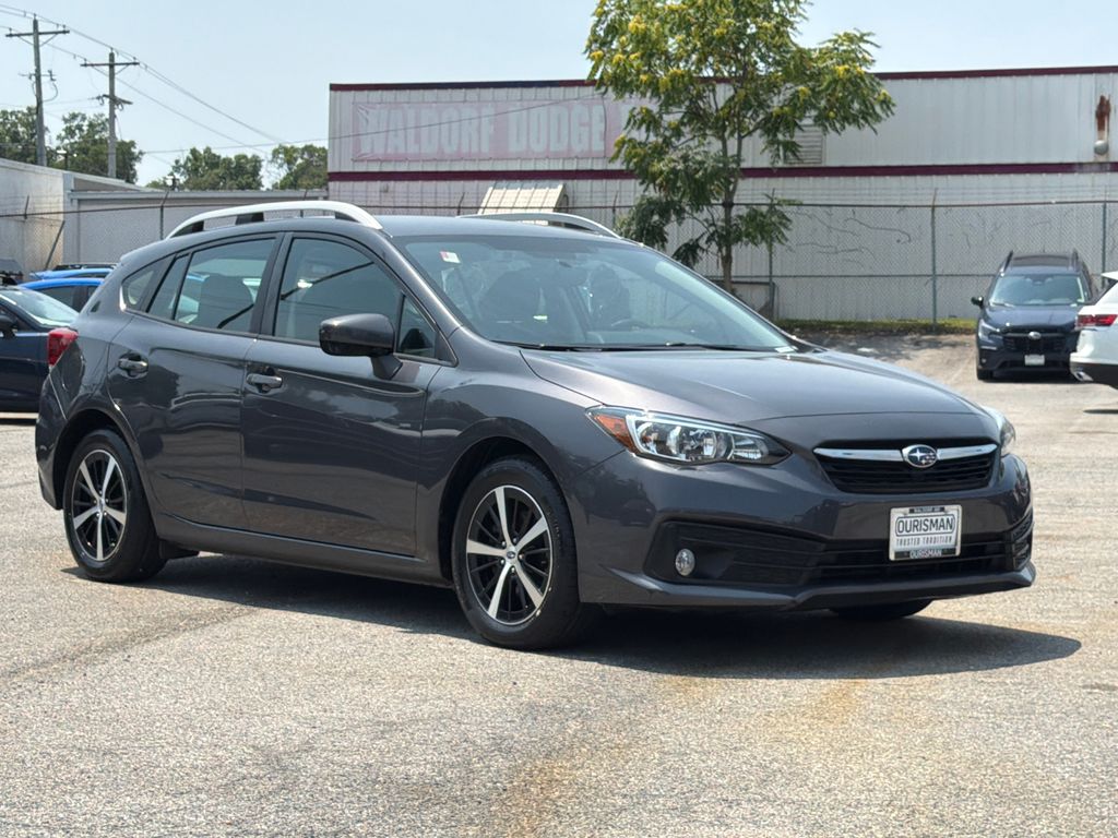 Gray Metallic 2022 Subaru Impreza Wagon All-Wheel Drive Continuously Variable Transmission