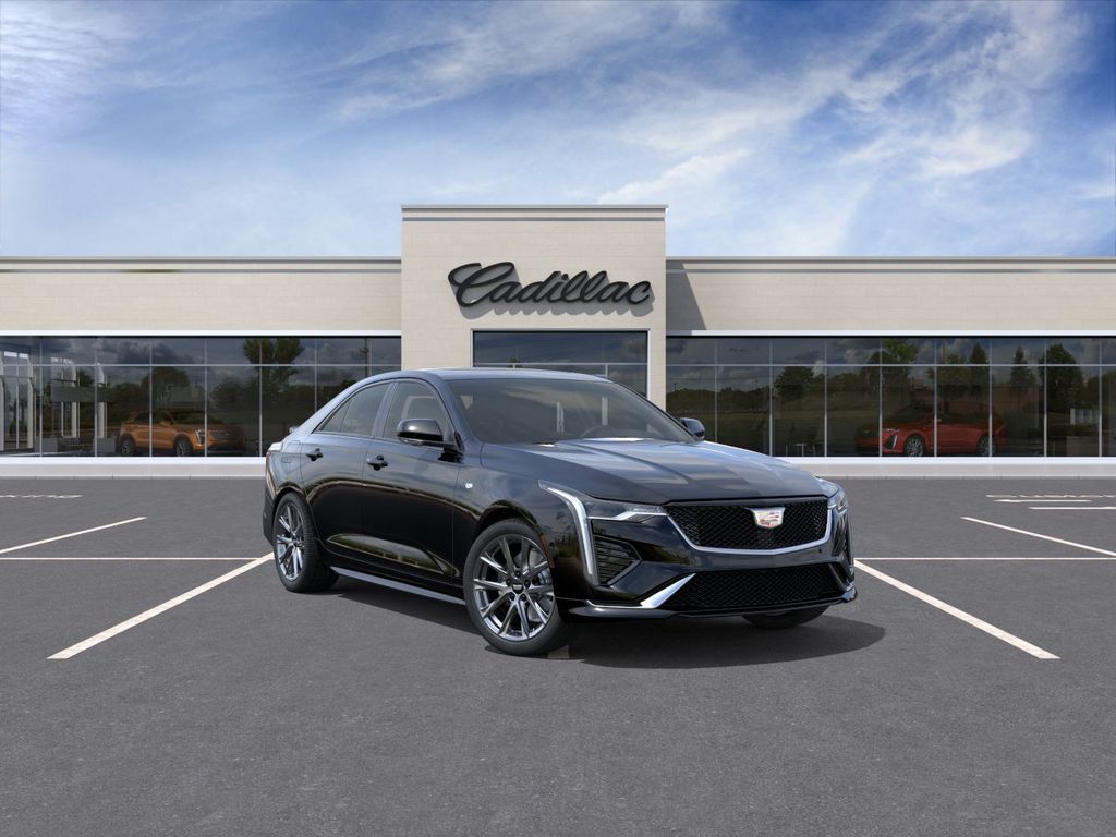 Black Raven 2026 Cadillac CT4 Sedan Rear-Wheel Drive 8-Speed Automatic