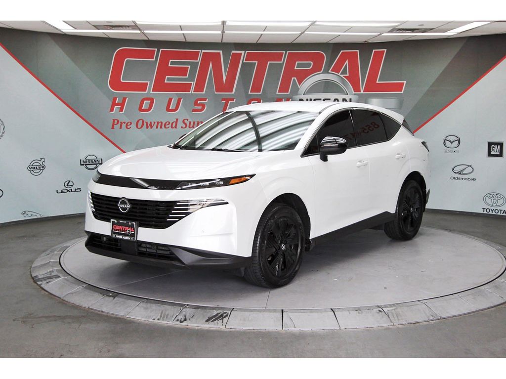 2025 Nissan Murano SV White at Central Houston Nissan