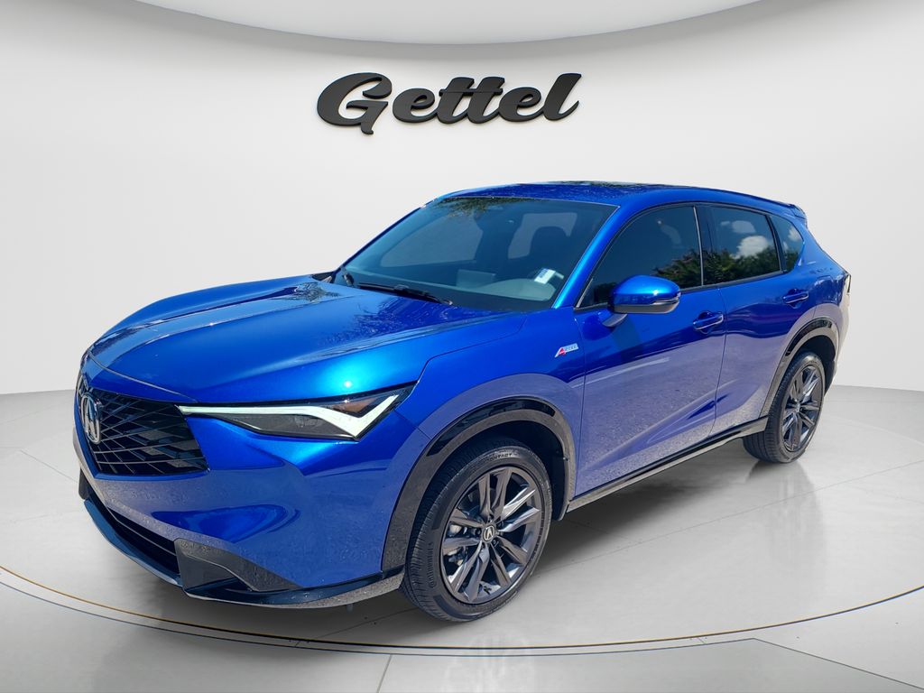 Adriatic Blue Sea Metallic 2025 Acura ADX SUV / Crossover All-Wheel Drive Continuously Variable Transmission