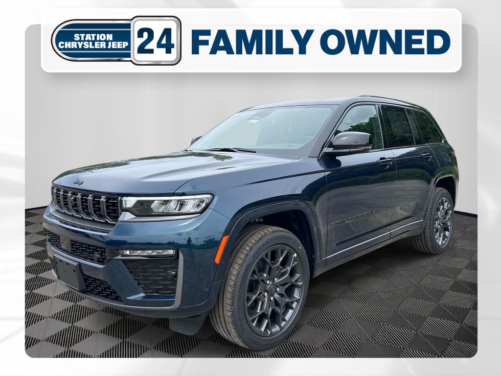 Blue Pearl 2026 Jeep Grand Cherokee SUV / Crossover Four-Wheel Drive 8-Speed Automatic