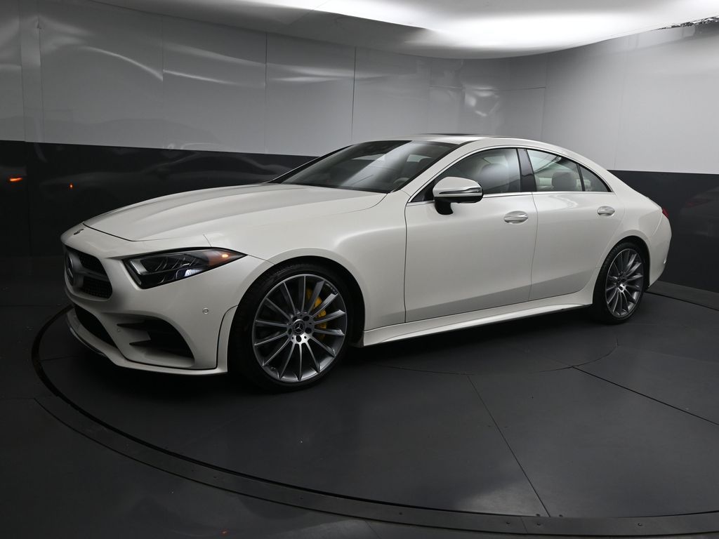 Polar White 2020 Mercedes-Benz CLS 450 Coupe RWD Coupe Rear-Wheel Drive 9-Speed Automatic