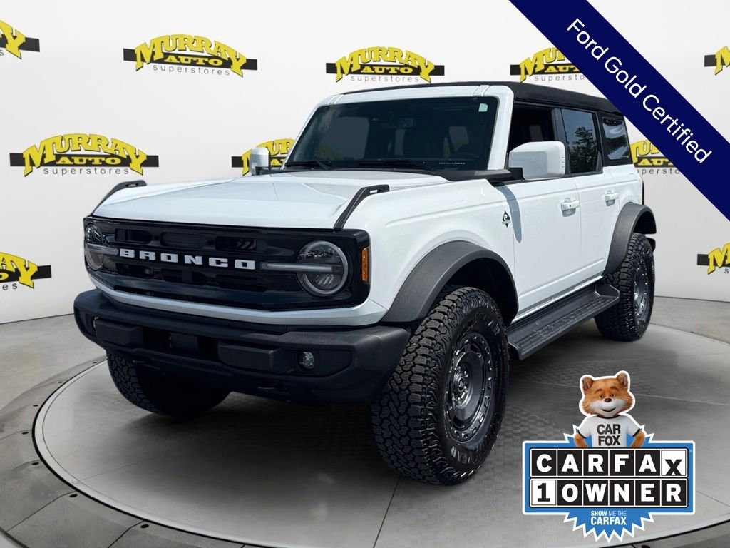 Oxford White 2025 Ford Bronco SUV / Crossover Four-Wheel Drive Automatic