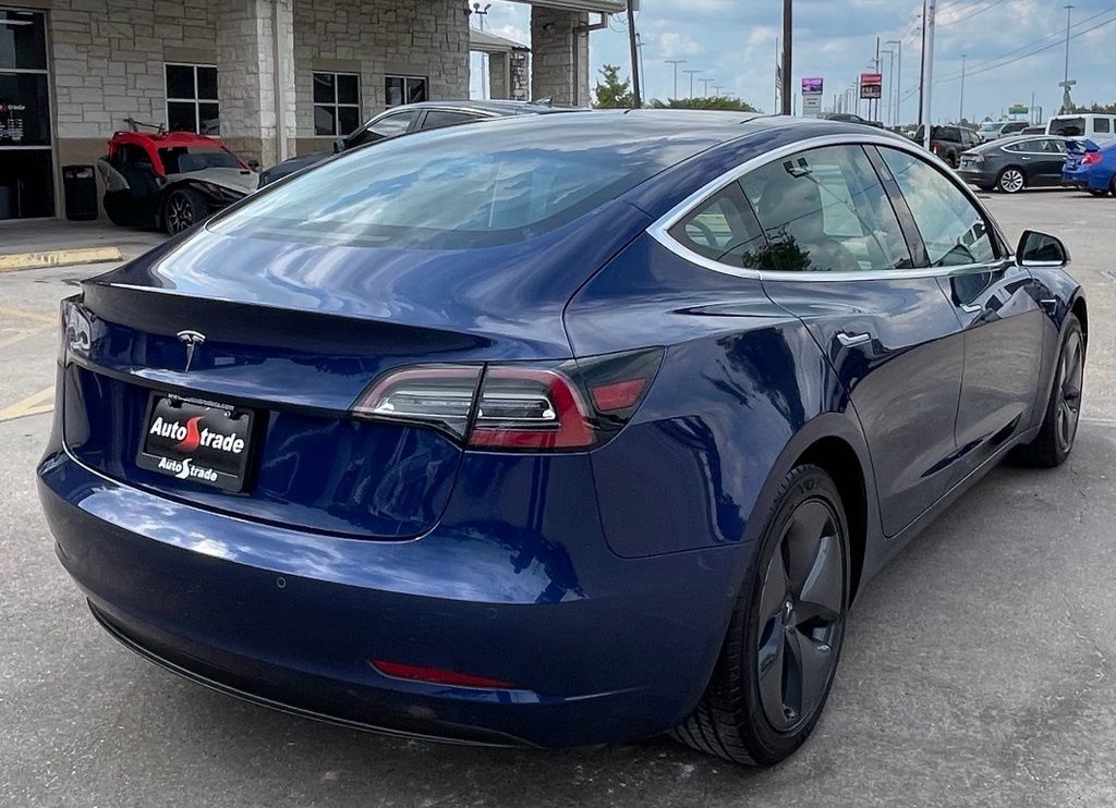 2020 Tesla Model 3 Standard Range Plus Blue at Bayshore Chrysler Jeep Dodge Ram