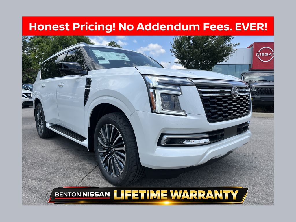 Everest White Pearl Tricoat 2026 Nissan Armada SUV / Crossover Four-Wheel Drive 9-Speed Automatic