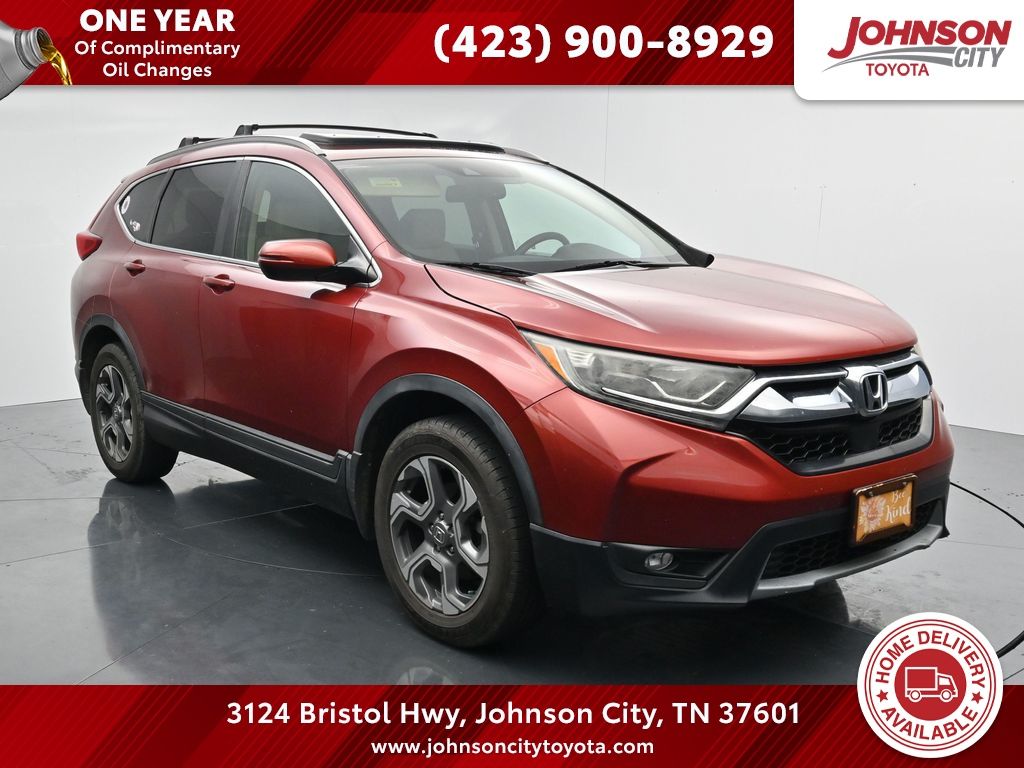 Molten Lava Pearl 2018 Honda CR-V SUV / Crossover All-Wheel Drive Continuously Variable Transmission