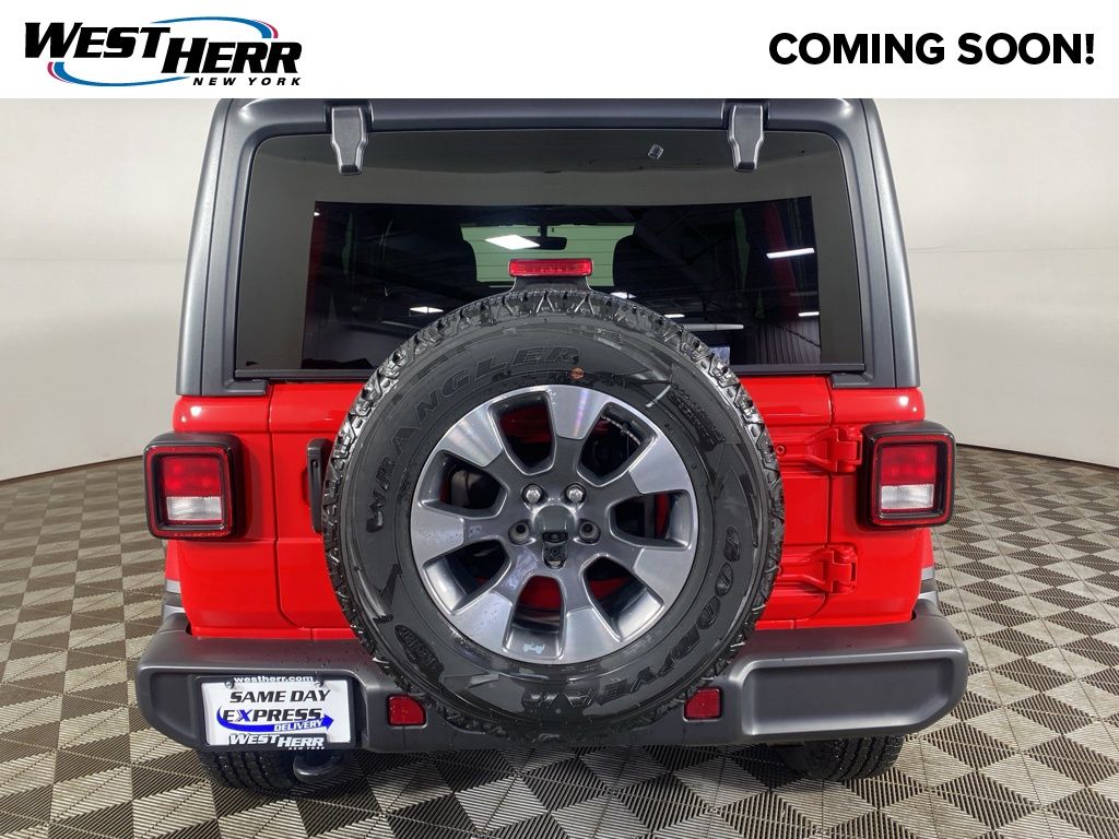 Certified Used 2022 Red Jeep Unlimited Sahara image 17