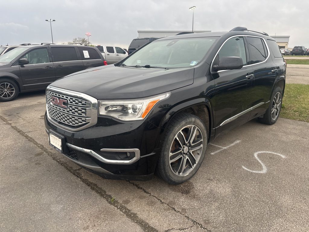 Black (Ebony Twilight Metallic) 2017 GMC Acadia Denali AWD SUV / Crossover Four-Wheel Drive 6-Speed Automatic