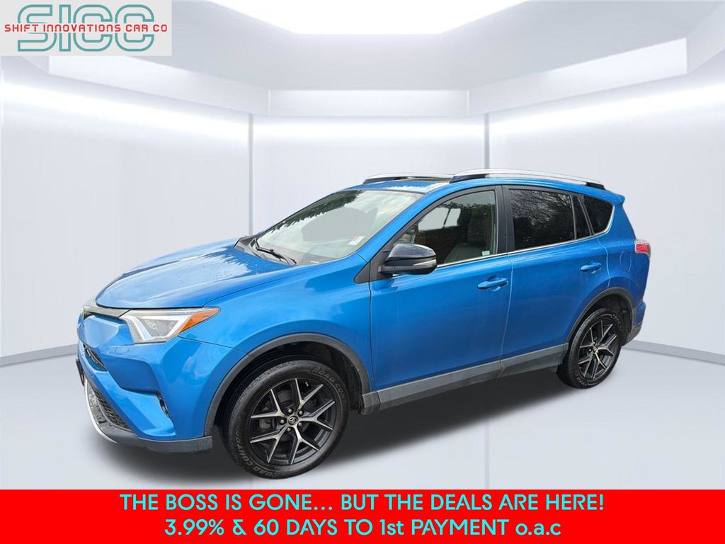Blue 2016 Toyota RAV4 SUV / Crossover All-Wheel Drive Automatic