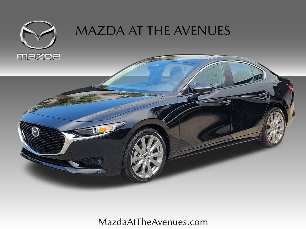 Jet Black 2026 Mazda MAZDA3 Sedan Front-Wheel Drive 6-Speed Automatic