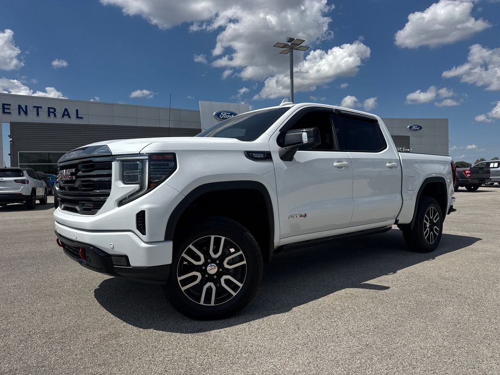 Summit White 2023 GMC Sierra 1500 Pickup Truck Four-Wheel Drive Automatic