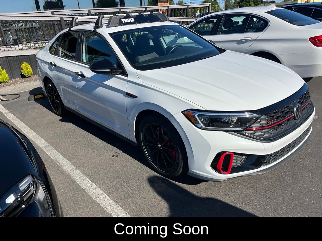 White 2024 Volkswagen Jetta GLI 40th Anniversary Edition FWD Sedan Front-Wheel Drive 6-Speed Manual