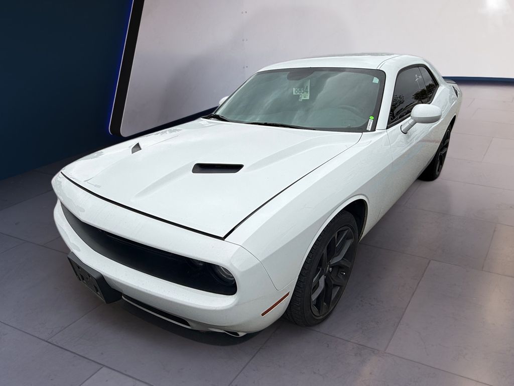White Knuckle Clearcoat 2023 Dodge Challenger SXT RWD Coupe Rear-Wheel Drive 8-Speed Automatic
