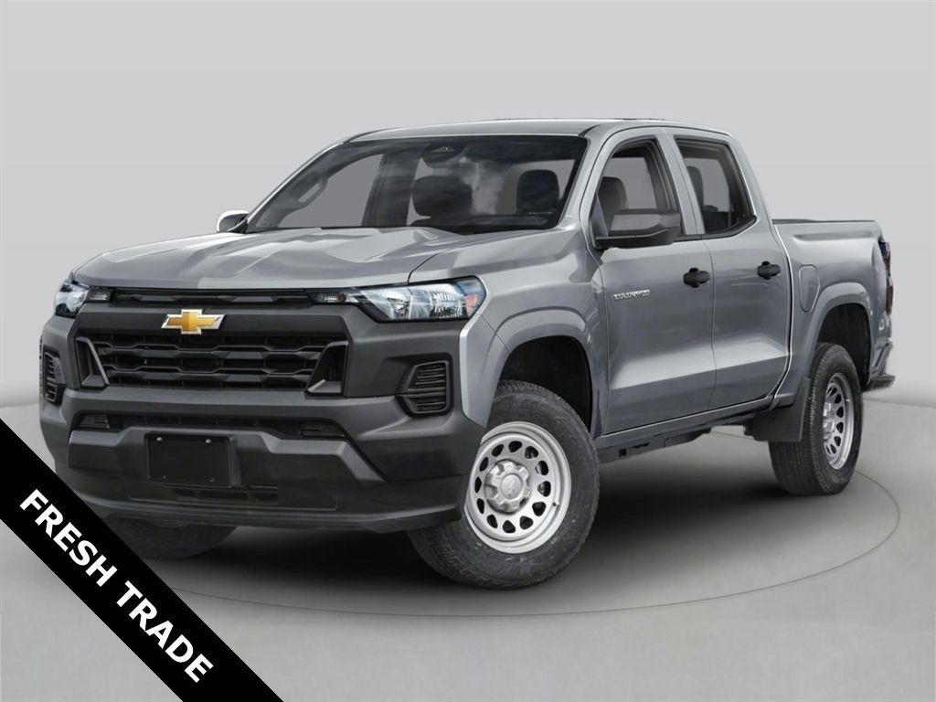 Summit White 2025 Chevrolet Colorado Z71 Crew Cab 4WD Pickup Truck Four-Wheel Drive 8-Speed Automatic