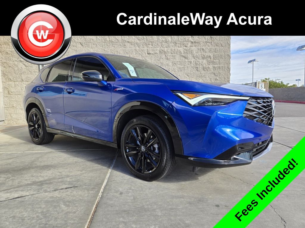 Blue 2025 Acura ADX SH-AWD with A-SPEC and Advance Package SUV / Crossover All-Wheel Drive Continuously Variable Transmission