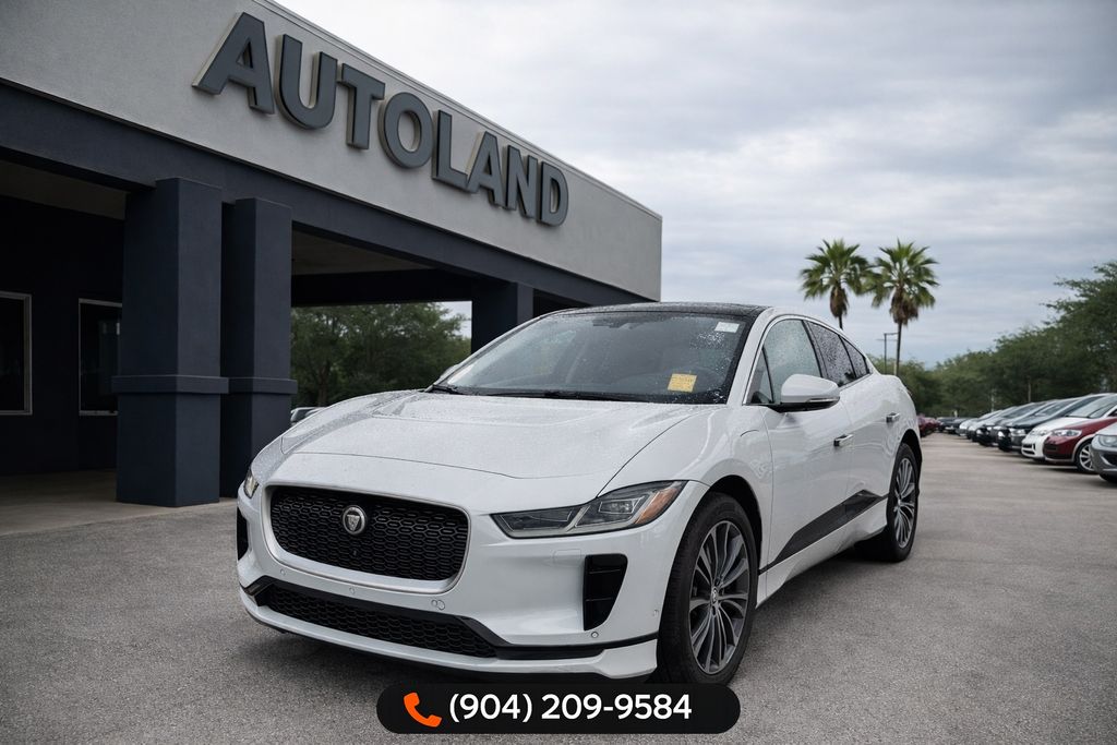 White 2020 Jaguar I-PACE EV400 SE AWD SUV / Crossover All-Wheel Drive Automatic