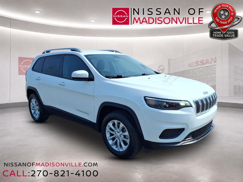 Bright White Clearcoat 2020 Jeep Cherokee SUV / Crossover Four-Wheel Drive 9-Speed Automatic