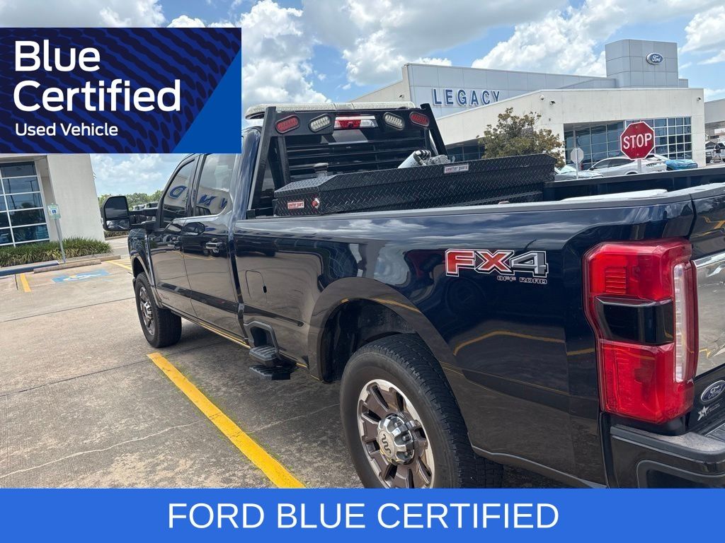 2024 Ford F-350SD King Ranch Blue at Central Houston Nissan