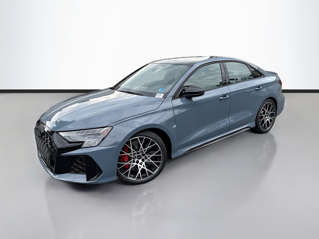 White 2026 Audi RS 3 Sedan All-Wheel Drive 7-Speed Automatic