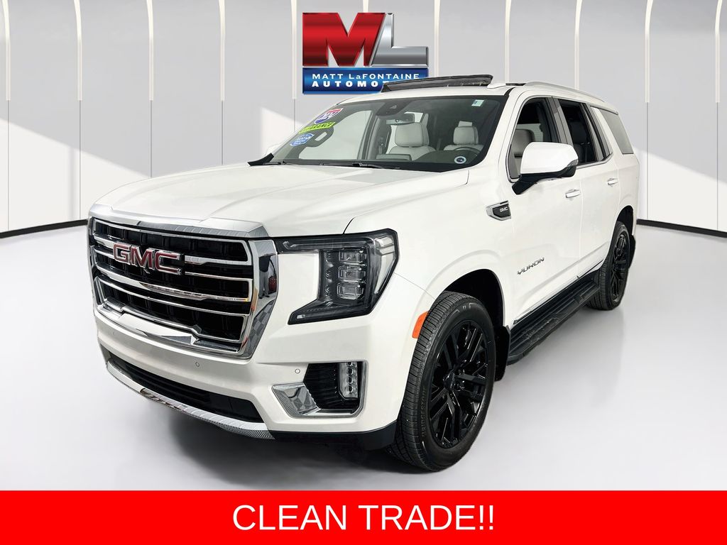 White Frost 2024 GMC Yukon SUV / Crossover Four-Wheel Drive