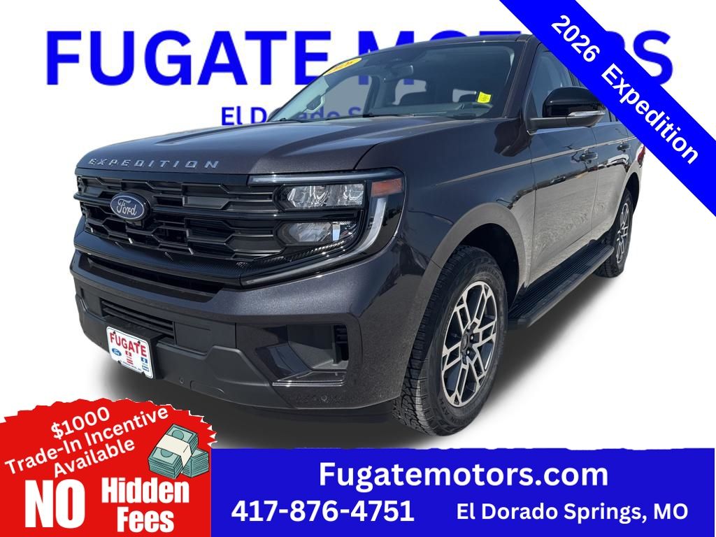 Dark Matter Gray Metallic 2026 Ford Expedition SUV / Crossover Four-Wheel Drive Automatic